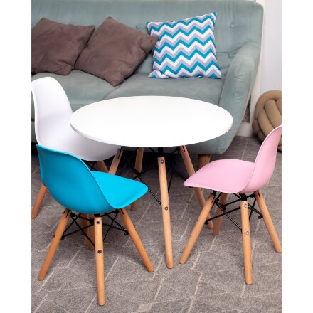 Стул Eames DSW детский голубой 