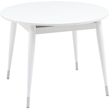 Стол обеденный Stool Group Сидней раскладной 100-130 белый матовый 