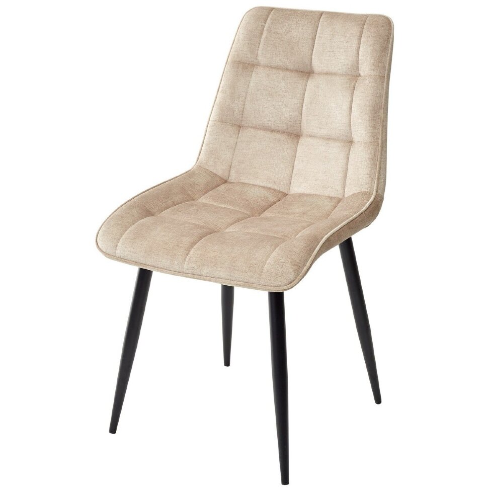 Стул CHIC PK6015-10 (VBP210) античный бежевый, велюр М-City Стул CHIC PK6015-10 (VBP210) античный бежевый, велюр М-City