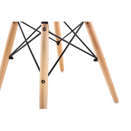 Стул деревянный Eames PC-015 белый 