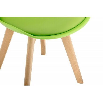 Пластиковый стул Bonuss green 