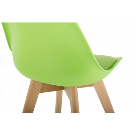Пластиковый стул Bonuss green 