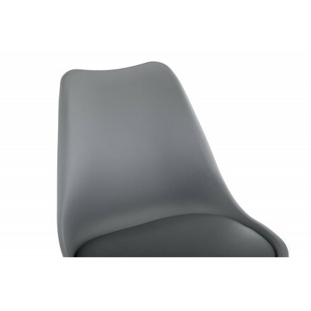 Пластиковый стул Bonuss dark gray 