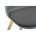 Пластиковый стул Bonuss dark gray 