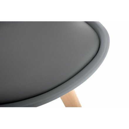 Пластиковый стул Bonuss dark gray 