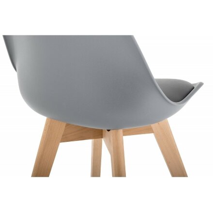 Пластиковый стул Bonuss dark gray 