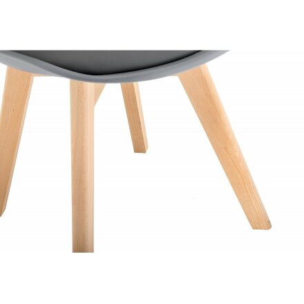 Пластиковый стул Bonuss dark gray 