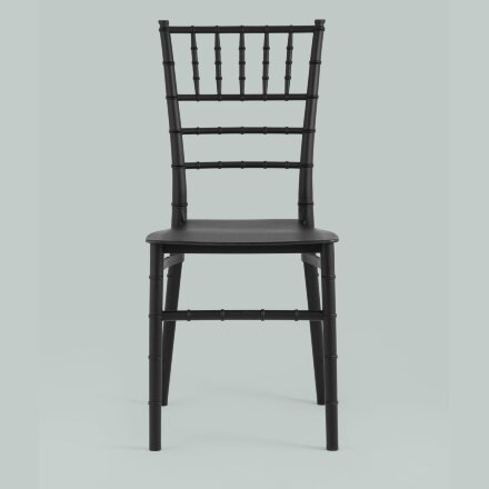 Стул Chiavari (Кьявари) пластик черный 