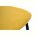 Стул на металлокаркасе Tod yellow / black 