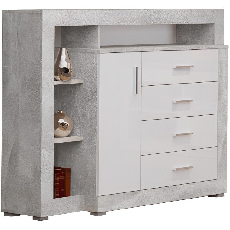 Комод Mирандa atelier / белый глянец Комод Mирандa atelier / белый глянец