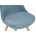 Стул деревянный Bonuss light blue 