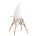 Стул Eames Style DSW белый (разборный каркас) 