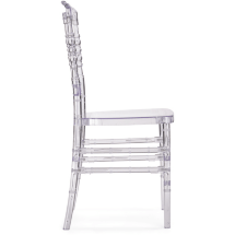 Пластиковый стул Chiavari 1 clear white