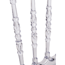 Пластиковый стул Chiavari 1 clear white