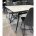 Стол COMPLEX DT780 140 WHITE М-City 