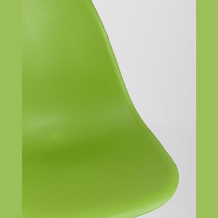 Стул Eames Style DSW зеленый x4 (разборный каркас) 