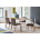 Стол HERON WOOD CS/4070-RL 220, P27/ P27 natulal 
