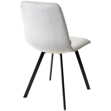 Стул DAIQUIRI BLUVEL-03 LIGHT GREY, велюр М-City 