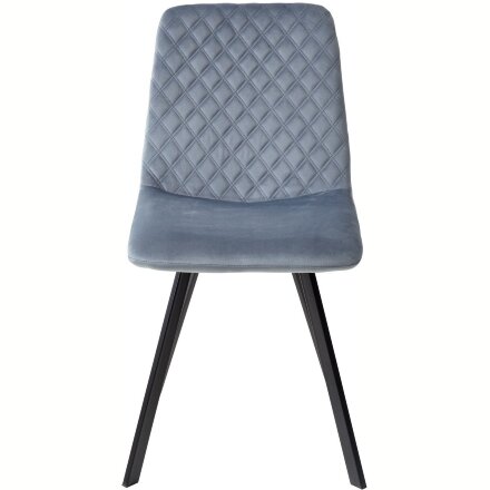Стул DAIQUIRI BLUVEL-06 BLUE, велюр М-City 