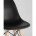 Стул Eames Style DSW черный (разборный каркас) 