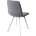Стул DAIQUIRI BLUVEL-14 GREY / белый каркас, велюр М-City 