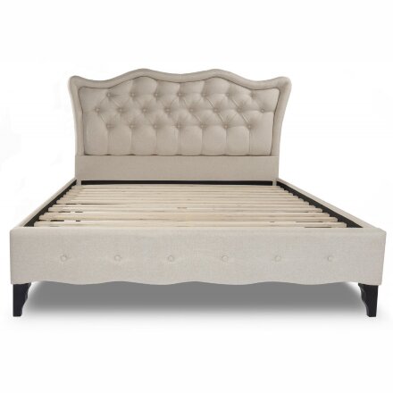Кровать Madlen 160х200 light beige 