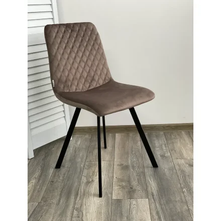 Стул DAIQUIRI BLUVEL-38 LATTE, велюр М-City 