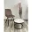 Стул DAIQUIRI BLUVEL-38 LATTE, велюр М-City 