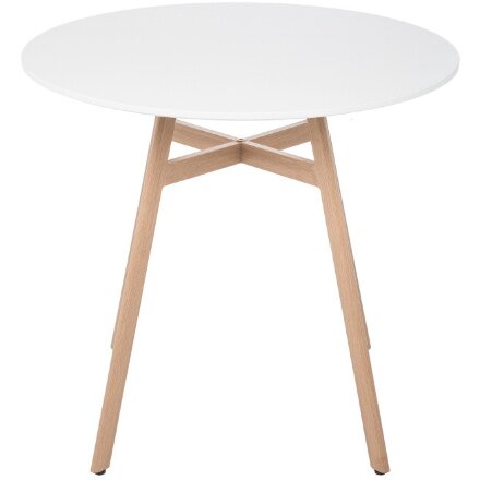 Обеденная группа Арги 90 light purple / white / wood 