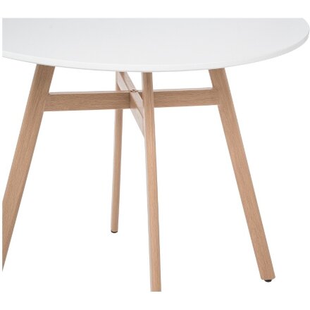Обеденная группа Арги 90 light purple / white / wood 