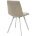Стул CHILLI SQUARE UF860-01B бежевый, ткань/ белый каркас М-City 