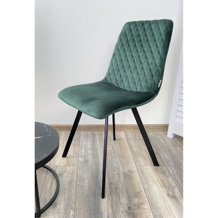 Стул DAIQUIRI BLUVEL-78 GREEN, велюр М-City 