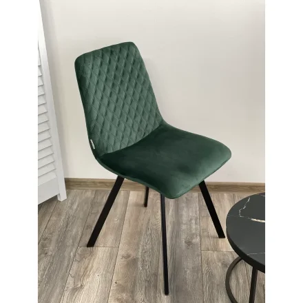 Стул DAIQUIRI BLUVEL-78 GREEN, велюр М-City 