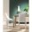 Стул CLARA 40.11 (TR505 white with sand cordonet, экокожа) 