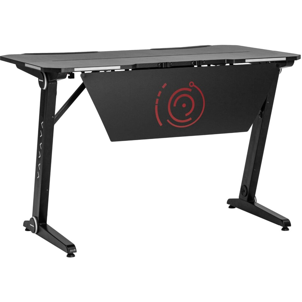 Стол геймерский Stool Group компьютерный игровой для геймеров TopChairs Space LED черный Стол геймерский Stool Group компьютерный игровой для геймеров TopChairs Space LED черный