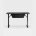 Стол геймерский Stool Group компьютерный игровой для геймеров TopChairs Space LED черный 