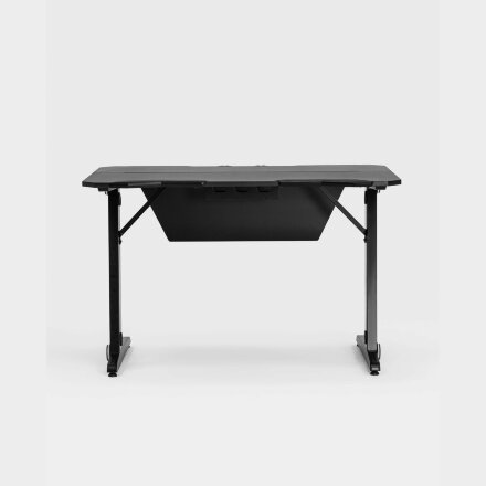 Стол геймерский Stool Group компьютерный игровой для геймеров TopChairs Space LED черный 