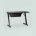 Стол геймерский Stool Group компьютерный игровой для геймеров TopChairs Space LED черный 