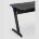 Стол геймерский Stool Group компьютерный игровой для геймеров TopChairs Space LED черный 