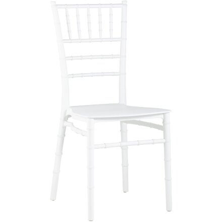 Стул Chiavari (Кьявари) пластик белый 