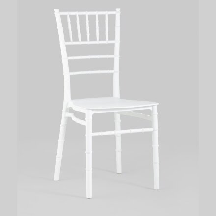 Стул Chiavari (Кьявари) пластик белый 