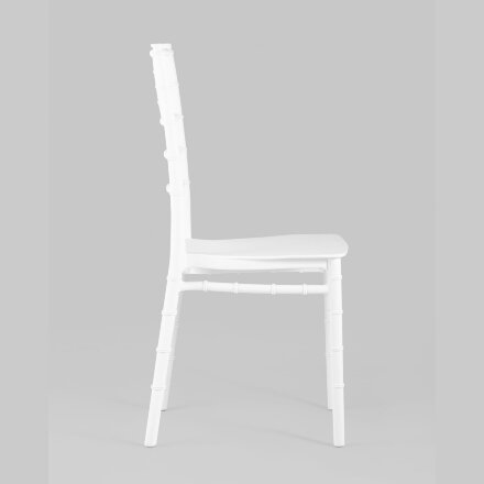 Стул Chiavari (Кьявари) пластик белый 