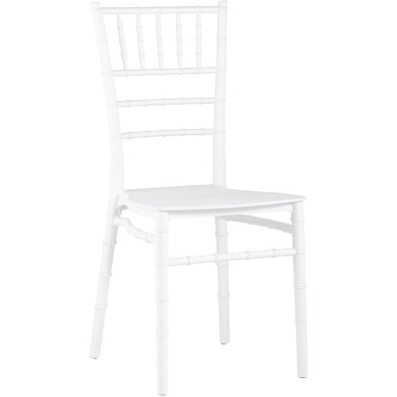 Стул Chiavari (Кьявари) пластик белый 