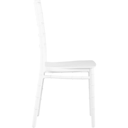 Стул Chiavari (Кьявари) пластик белый 