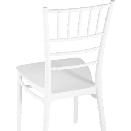 Стул Chiavari (Кьявари) пластик белый 