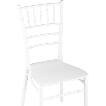 Стул Chiavari (Кьявари) пластик белый 