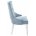 Стул деревянный Elegance white / blue 