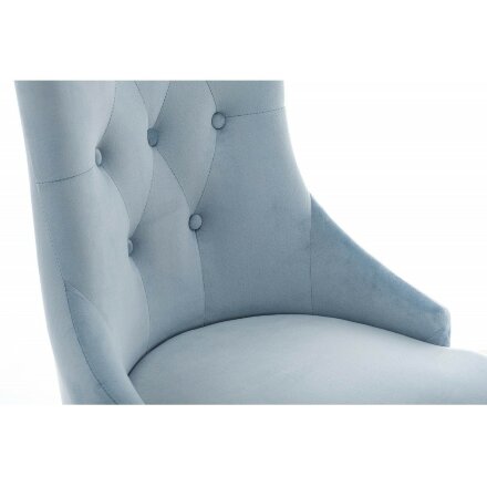 Стул деревянный Elegance white / blue 