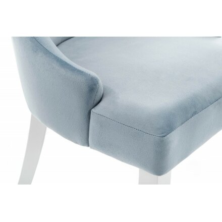 Стул деревянный Elegance white / blue 