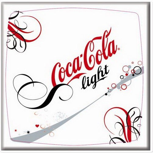 Прямоугольная столешница Werzalit (60х110 см) coca cola lightl печать Белый Прямоугольная столешница Werzalit (60х110 см) coca cola lightl печать Белый